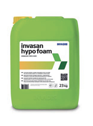 Invasan hypo foam – щелочное пенное моющее средство с активным хлором