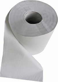 Полотенца бумажные в рулонах с центральной вытяжкой Veiro Professional Comfort, однослойные
